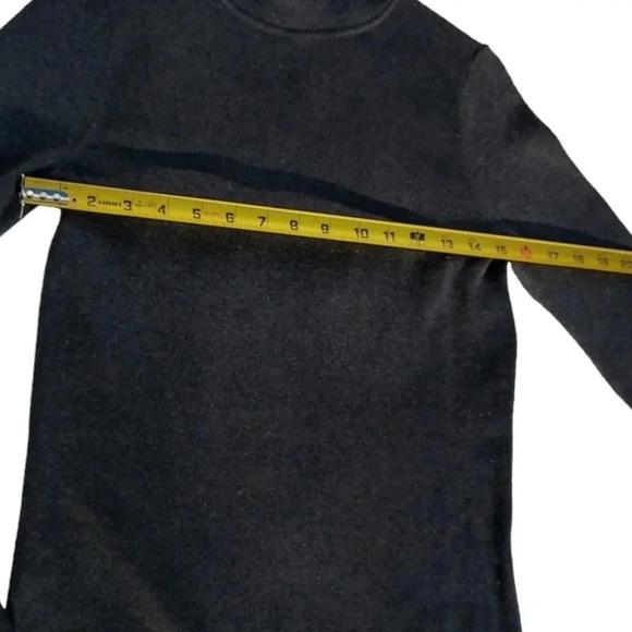 Chicos Womens Gray Turtleneck Long Sleeve Size 0 - Picture 6 of 10
